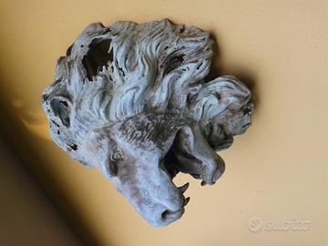 Mascherone bronzo x getto d acqua