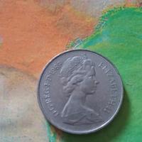 Moneta 10 Pence UK 1969