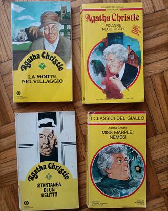 Libri gialli Agatha Christie 