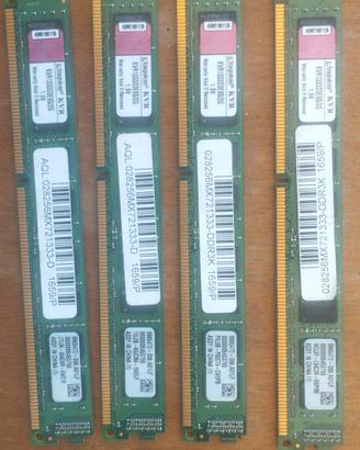 RAM Miste PC e Notebook – DDR3 / DDR2/ DDR1