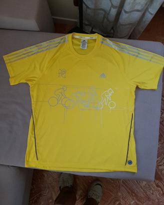 T-shirt da uomo Olimpiadi Londra 2012 ciclismo.