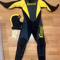 Muta cressi donna neoprene 7 mm mod. Condor