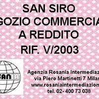 NEGOZIO COMMERCIALE SAN SIRO (rif. V/2003)