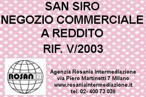 NEGOZIO COMMERCIALE SAN SIRO (rif. V/2003)