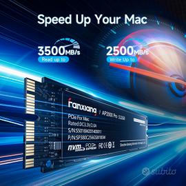 SSD M2 Nvme Nuovo 512gb per MAC - Imac - Macbook