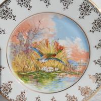 Limoges Piatto Porcellana Modernariato Antiquariat