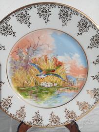 Limoges Piatto Porcellana Modernariato Antiquariat