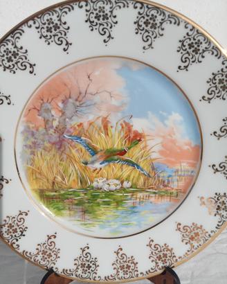 Limoges Piatto Porcellana Modernariato Antiquariat