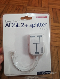 ADSL Adapter 2+splitter Sitecome nuova