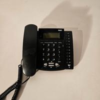 Saiet Concerto 2 Telefono Fisso Nero.