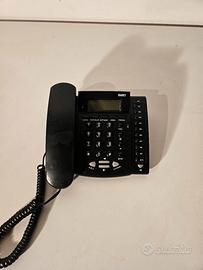 Saiet Concerto 2 Telefono Fisso Nero.