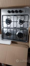 piano cottura gas 4 fuochi