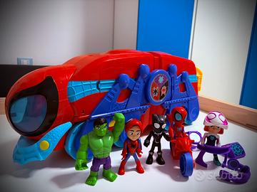 Spidey mobile quartier generale&his amazing friend