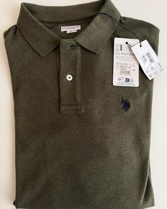 US POLO ASNN POLO MANICA LUNGA TAGLIA L NUOVA