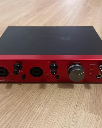 Scheda audio focusrite clarett+ 2Pre