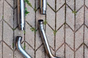 Harley Davidson shovelhead scarico completo