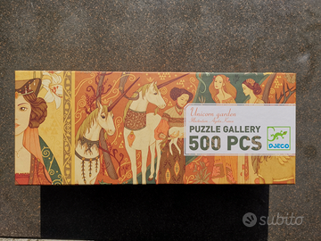 Unicorn Garden. Puzzle