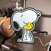 Lampada LED Snoopy & Woodstock – Insegna luminosa