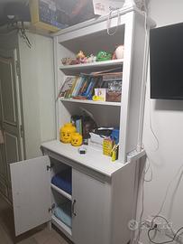 Mobile credenza libreria Brusali bianca - Ikea