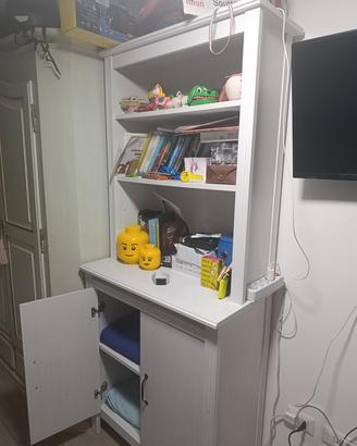 Mobile credenza libreria Brusali bianca - Ikea