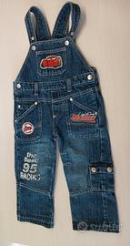 Salopette jeans, Disney Cars, 24 mesi
