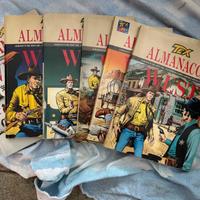 Almanacco del west lotto 6 fumetti