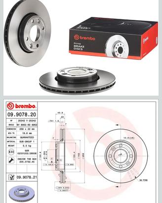 Dischi freno brembo