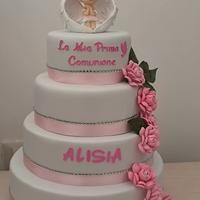torta scenografica prima comunione 
