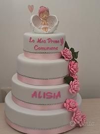 torta scenografica prima comunione 