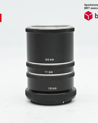 Apinar Extension Tube Set 11 18 36 + adattatore Ni