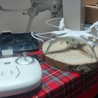 DRONE -W10 bianco -videocamera,scatola, accessori