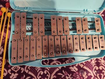 Xilofono Glockenspiel Metallofono