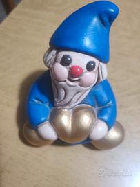 Thun gnomo blu con cuore 