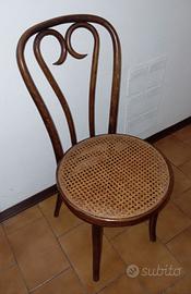 6 sedie Thonet produzione HERBATSCHEK anni '60