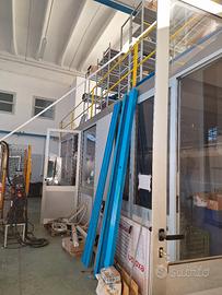 soppalco e scaffalature