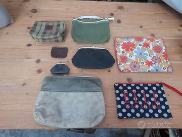 Lotto Pochette e Portamonete Vintage e Moderni
