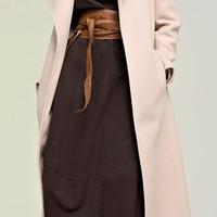 Cappotto color rosa cipria tg.42 Eleonora Amadei