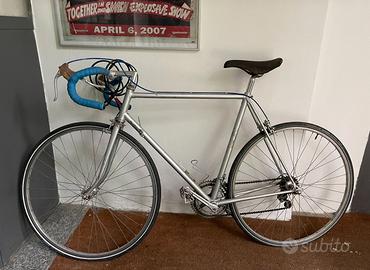 Bici da corsa usata vintage per Eroica