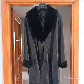 cappotto in pelle