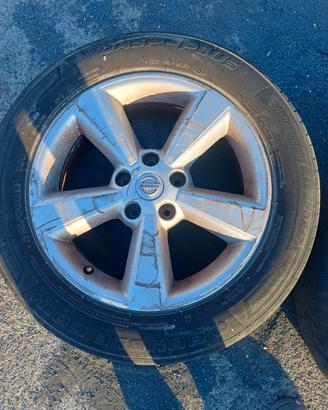3 cerchi in lega  Nissan Qashqai