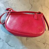 Borsetta pelle rossa