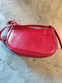 Borsetta pelle rossa