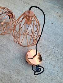 Lampade a soffitto Industrial Rame