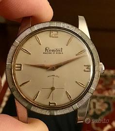 Orologio Romont Ancre 17 Rubins Incabloc