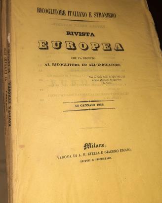 Annata completa 1838