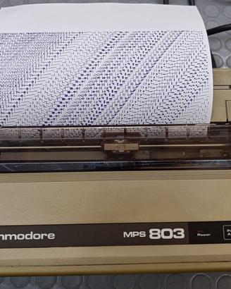 Commodore MPS803 printer stampante