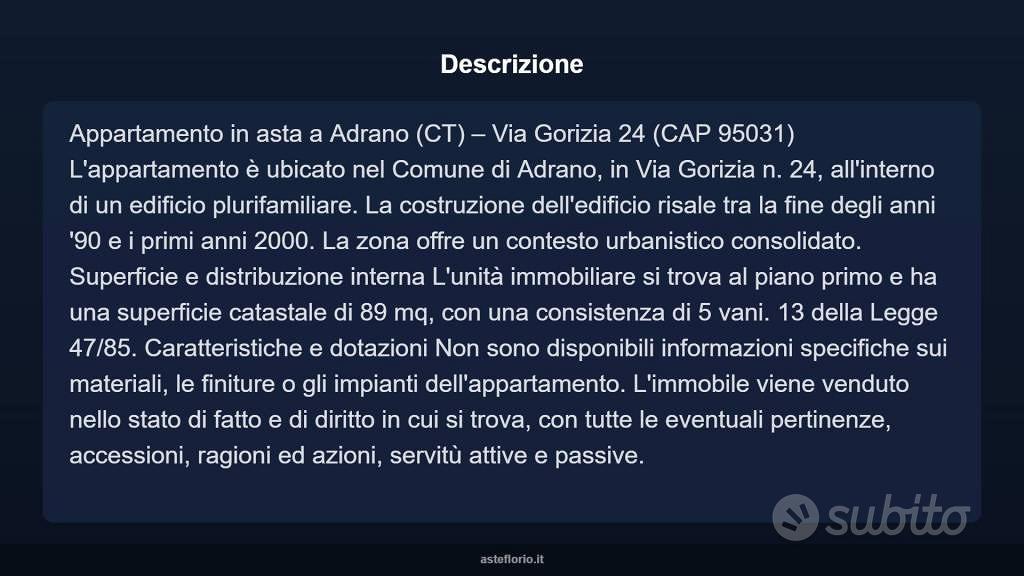 Appartamento – Adrano, Catania - Vista 4