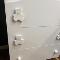 Cassettiera fascaitoio erbesi bubu bianco