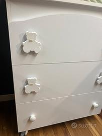 Cassettiera fascaitoio erbesi bubu bianco