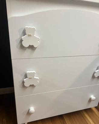 Cassettiera fascaitoio erbesi bubu bianco